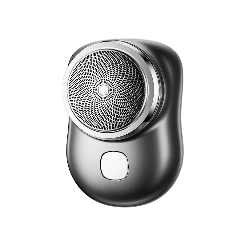 RESUXI Men’s Mini Electric Razor – Wet & Dry Rechargeable Shaver, Portable Pocket Rotary Beard Trimmer with Fast Charging