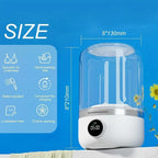 Wireless Portable Mini Washing Machine – 1L Laundry Bucket