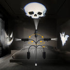 Halloween USB Projector Light – Ghost & Skull LED Lamp for Spooky Room, Wall, Ceiling & Window Decor 2025
