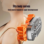 Neck Massage Pillow Shoulder Neck Massager Full Body Warming Kneading Home Car Waist Cushion Gift