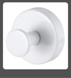 Black Stainless Steel Wall Mounted Hook Hotel Bathroom Coat Hook Home Use Sticky Hook Origin China Mainland AE Stock