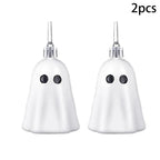 Halloween Hangings Ornaments Ghost Decoration, Plastic Decorative Halloween Decoration For Party Christmas Tree Home Decor Gift