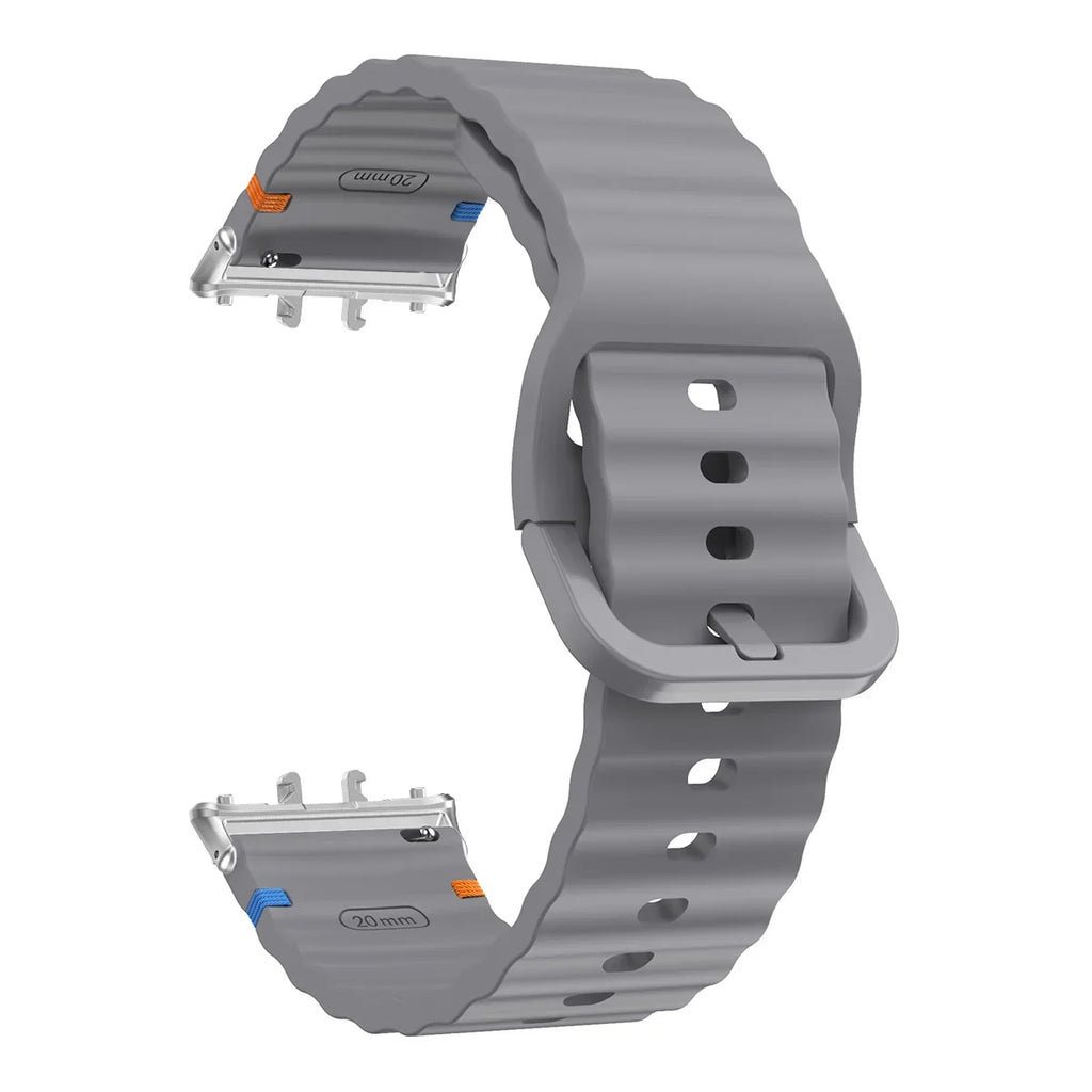 Premium Silicone Sport Strap for Samsung Galaxy Fit 3 – Adjustable Soft Wristband Replacement Bracelet for Fitness & Everyday Wear