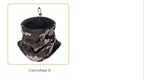 Hot Sale Winter Outdoors Cycling Scarf Thick Fleece Warm Scarf Windproof Dustproof Mask Polar Fleece Bandana  ski mask