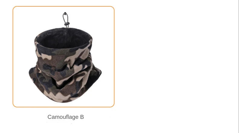 Hot Sale Winter Outdoors Cycling Scarf Thick Fleece Warm Scarf Windproof Dustproof Mask Polar Fleece Bandana  ski mask