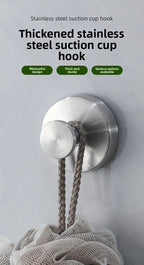 Black Stainless Steel Wall Mounted Hook Hotel Bathroom Coat Hook Home Use Sticky Hook Origin China Mainland AE Stock