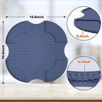 Air Fryer Trivets Silicone For Ninja Crispi, Hot Pads Potholders For Ninja Crispi Airfryer Accessories, Portable Glass Air Fryer