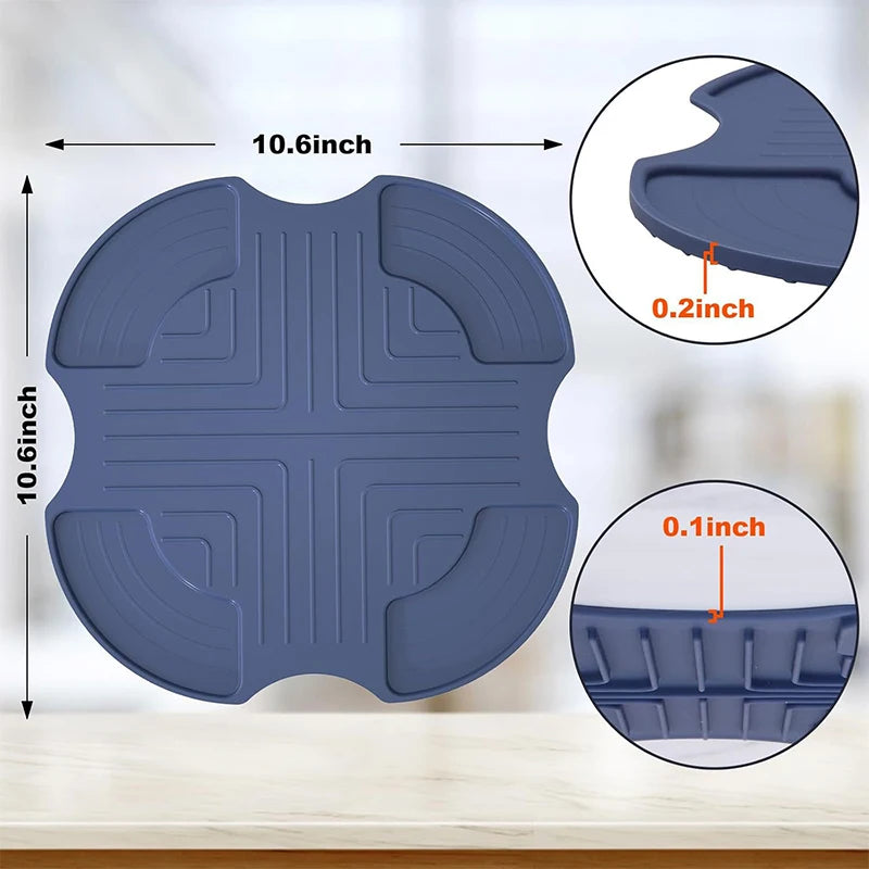 Air Fryer Trivets Silicone For Ninja Crispi, Hot Pads Potholders For Ninja Crispi Airfryer Accessories, Portable Glass Air Fryer