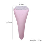 1PC Ice roller Massager, facial roller massage stick, ice compress care, cold compress roller, plastic handle facial massager -