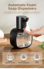 New Wall Mounted Automatic Soap Dispenser Foam Smart Hand Washing Machine 500ml Liquid Rechargeable Bathroom Induction Sensor.