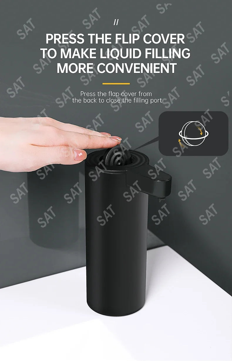 %a For New Sensor Non-contact Liquid Soap Dispenser for Kitchen Automatic Washing Hand Machine Washer Shampoo Detergent Dispen