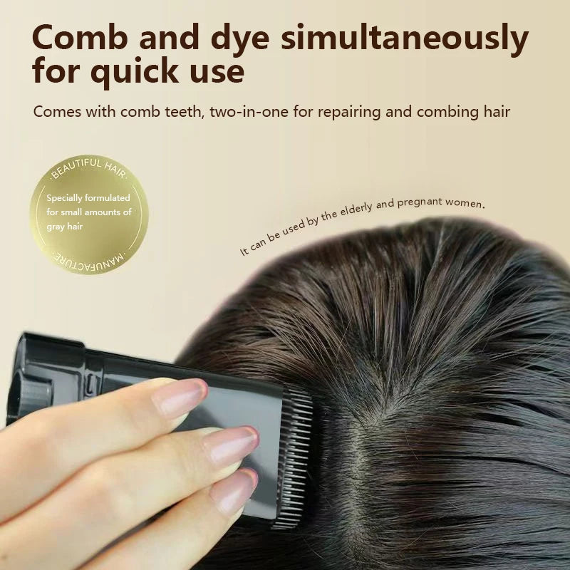 eelhoe 2-in-1 Hair Dye Stick with Comb – Temporary Hair Color Pen