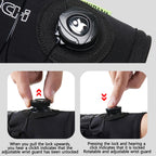 NEWBOLER Winter Cycling Gloves Warm Fleece Windproof Full Finger Gloves Touch Screen Anti-slip Adjustable Buckle Men Bike Gloves