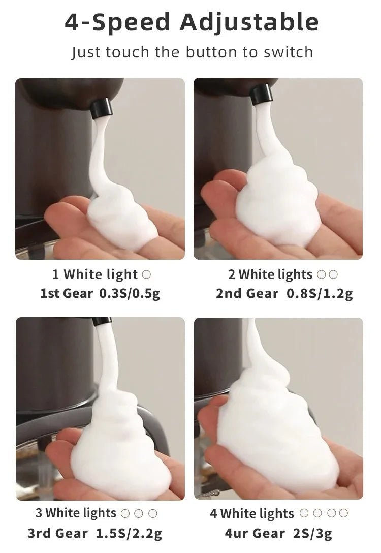 New Wall Mounted Automatic Soap Dispenser Foam Smart Hand Washing Machine 500ml Liquid Rechargeable Bathroom Induction Sensor.