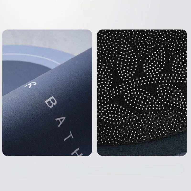 Diatomite Stone Bath Mat Diatomaceous Earth Bath Mat Rug Super Absorbent Non Slip 3.5MM Thickness Bathroom Mat Floor Bathtub Rug