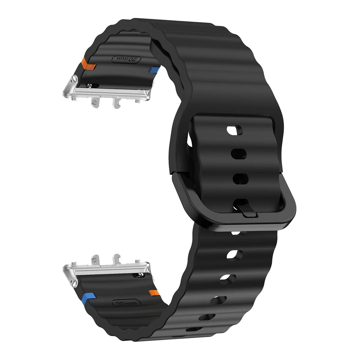 Premium Silicone Sport Strap for Samsung Galaxy Fit 3 – Adjustable Soft Wristband Replacement Bracelet for Fitness & Everyday Wear