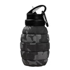 Food-Grade Silicone Folding Water Bottle – Retractable High-Temperature Resistant Sports & Camping Bottle 2025