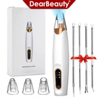 Electric Vacuum Suction Blackhead Remover Rechargeable 3 Gears Facial Pore Cleaner Comedone Spot Acne Pimple Blackhead Extractor