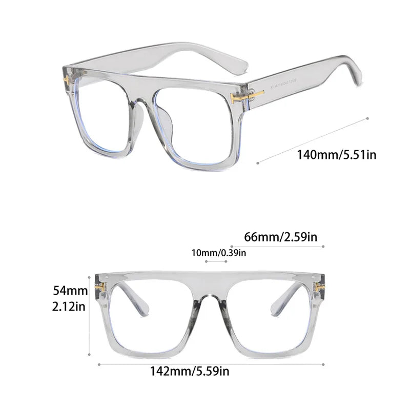 Vintage Blue Light Glasses – Stylish Anti-Glare Eyewear