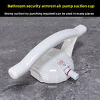 Bathroom suction cup foot pedal new product, bathroom bath foot pedal, home bathroom footstool board, tripod suction cup