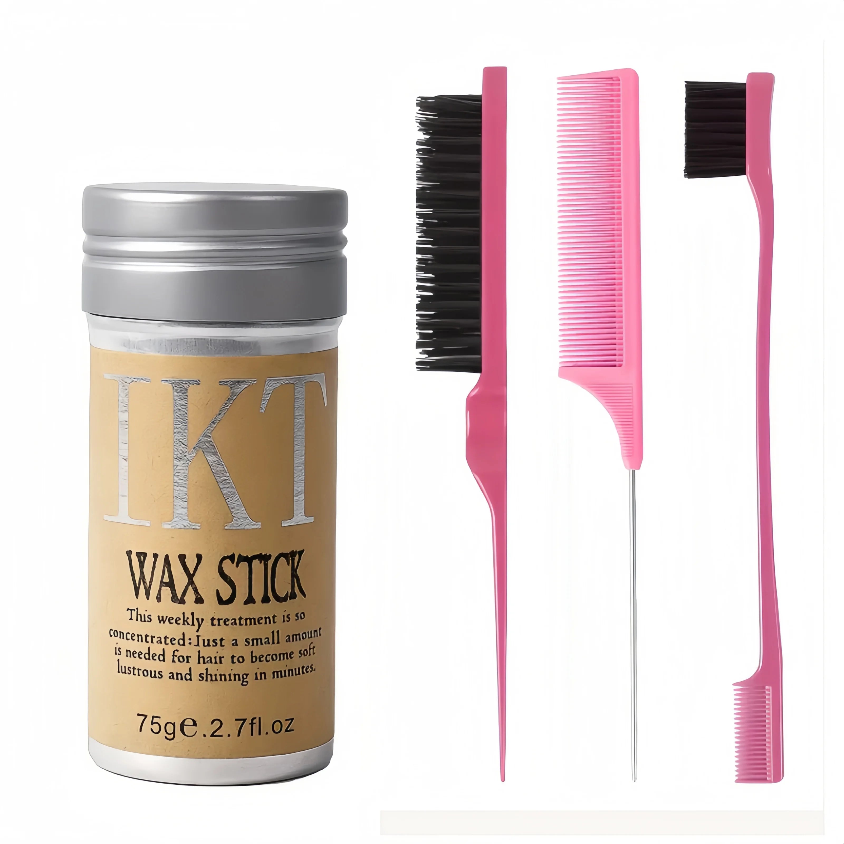2/5PCS Hair Wax Stick for Kids & Women – Slick Back Styling Pomade
