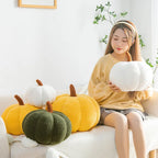 High Quality Soft Cute Pumpkin Shaped Pillow Nordic Style Room Decor Plush Sofa Living Room Bedside Bed Cushion 20/28/35cm