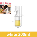 2in1 Kitchen Spray Oil Dispenser 500ml Oil  Sprayer Polisher for Air Fryer Salad Grilling Roasting Cooking Kitchen Acceesories