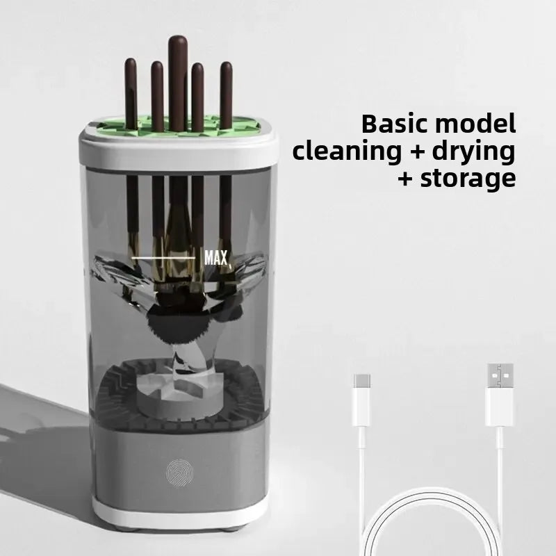 Automatic Electric Makeup Brush Cleaner Quick Dry Cross-Border Beauty Tool Home Use Cosmetic Brush Drying Machine