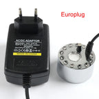 Halloween Smoke Fog Machine – Mini LED Pumpkin Fogger, Spooky Water Fountain Mist Maker for Outdoor Party & Decoration