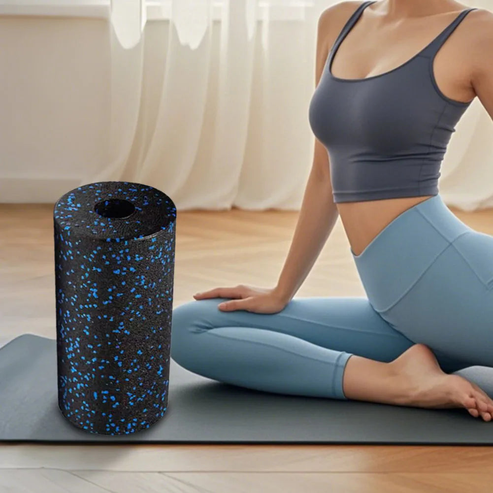 High-Density Foam Exercise Roller – Portable Hollow Muscle Massage Roller for Fitness, Yoga & Bodybuilding 2025