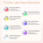 7 Color LED Facial Spa Device Skin Rejuvenation Light Photodynamic LED Mask for Beauty Skin Care Equipment