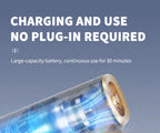 98000PA Wireless Car Vacuum Cleaner – Ultra-Powerful Mini Handheld with USB Charging & Wet/Dry Cleaning