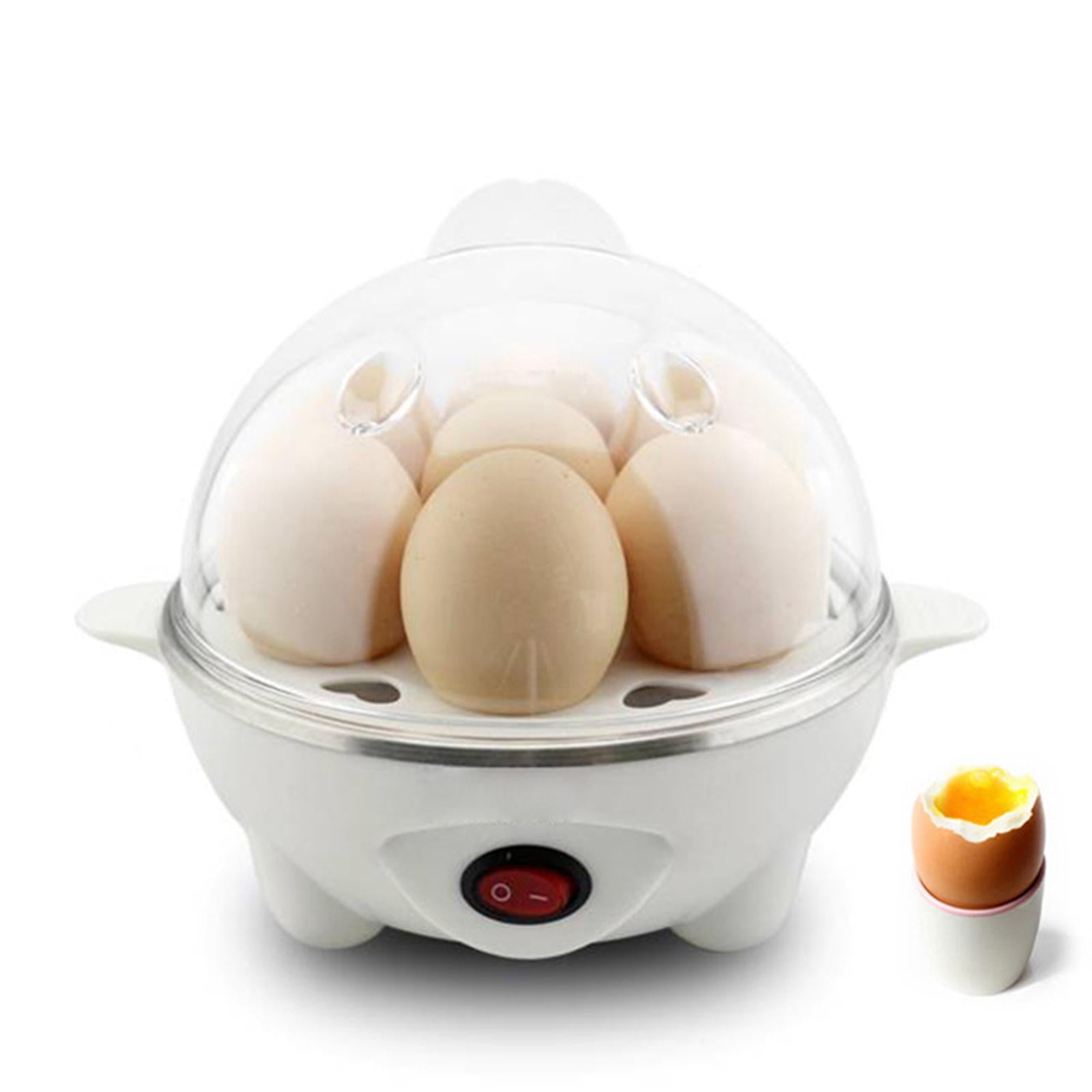 220V Electric Egg Cooker & Steamer – Multifunction Hard-Boiled Egg Boiler with Anti-Slip Base for Vegetables & Food 2025