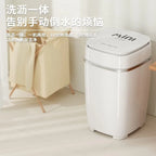 Small washing machine mini elution integrated semi-automatic in household dormitory  home appliance portable washing machine