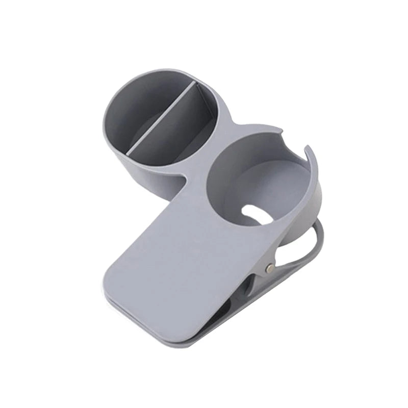 ABS Cup Holder Automotive Creativity Table Side Water Cup Holder Office Desk Computer Desk Fixed Cup Holder