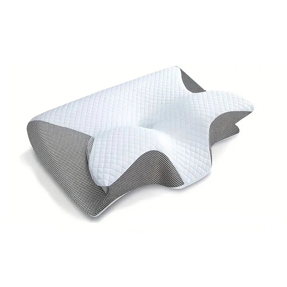 2-in-1 Memory Foam Cervical Pillow – Ergonomic Orthopedic Neck Pillow for Pain Relief & Better Sleep 2025