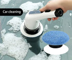 9 in 1 electric cleaning brush, multi-functional wireless rotating cleaning brush
