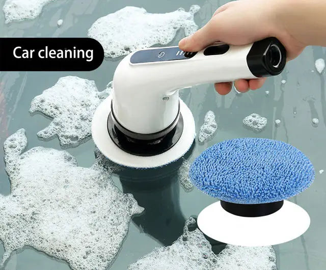 9 in 1 electric cleaning brush, multi-functional wireless rotating cleaning brush