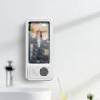 Waterproof Shower Phone Holder with Bluetooth Speaker – 360° Rotation Anti-Fog Wall Mount for 4–6.9” Phones 2025