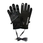 USB Touch Screen Gloves Heated Motorcycle Gloves  Cycling Running Ski  Winter Gloves Hiking Walking Anti-Slip Glove