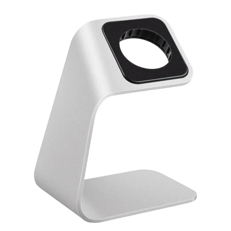 Portable Aluminum Alloy Desktop Watch Charging Stand Anti-slip Charging Dock For Apple Watch 9/8/7/6/5/4/3/2/1 Generation