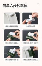Adhesive Toilet Lid Device Avoid Touching Toilet Seat Lid Lifter Portable Sanitary Closestool Handle Holder Bathroom Accessories