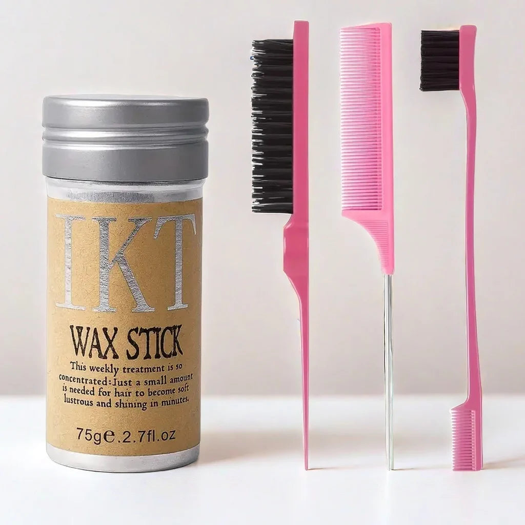2/5PCS Hair Wax Stick for Kids & Women – Slick Back Styling Pomade