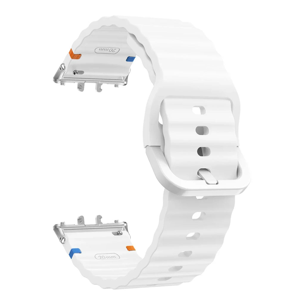Premium Silicone Sport Strap for Samsung Galaxy Fit 3 – Adjustable Soft Wristband Replacement Bracelet for Fitness & Everyday Wear
