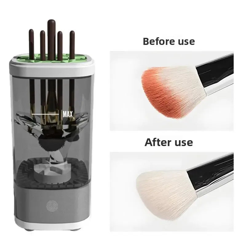 Automatic Electric Makeup Brush Cleaner Quick Dry Cross-Border Beauty Tool Home Use Cosmetic Brush Drying Machine