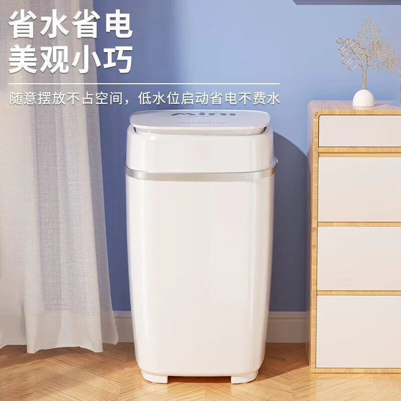 Small washing machine mini elution integrated semi-automatic in household dormitory  home appliance portable washing machine