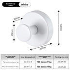 Black Stainless Steel Wall Mounted Hook Hotel Bathroom Coat Hook Home Use Sticky Hook Origin China Mainland AE Stock