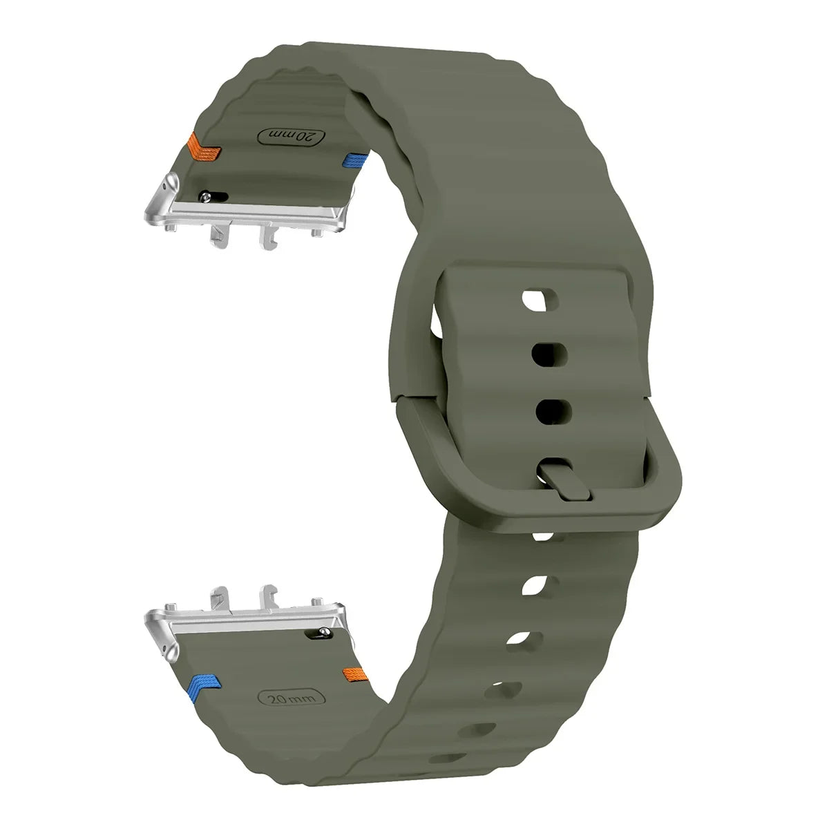 Premium Silicone Sport Strap for Samsung Galaxy Fit 3 – Adjustable Soft Wristband Replacement Bracelet for Fitness & Everyday Wear