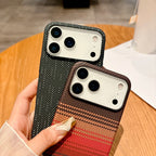 MagSafe Carbon Fiber Phone Case for iPhone 17 Pro Max | Luxury Solid Color Wireless Charging Air Bumper Cover