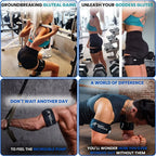 BFR fitness training blood flow restriction band, compression training band, pressure display, compression band
